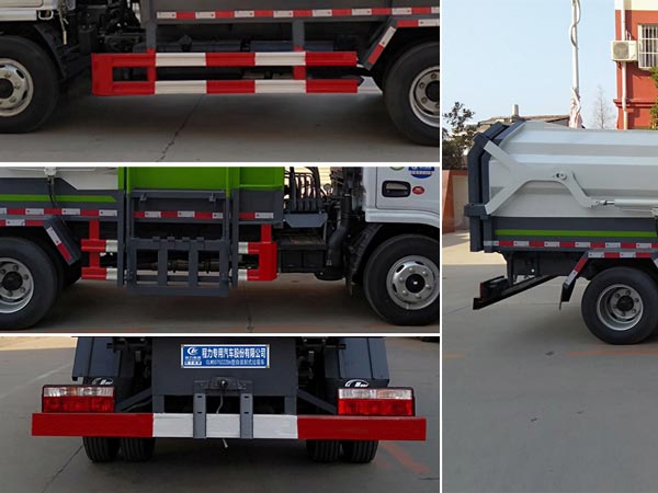 5方自裝卸式掛桶垃圾車