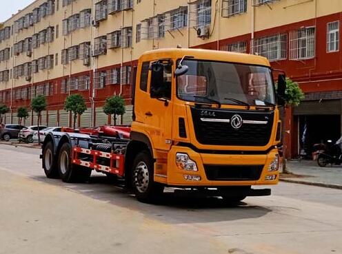 東風(fēng)天龍（拉臂）車(chē)廂可卸式垃圾車(chē)