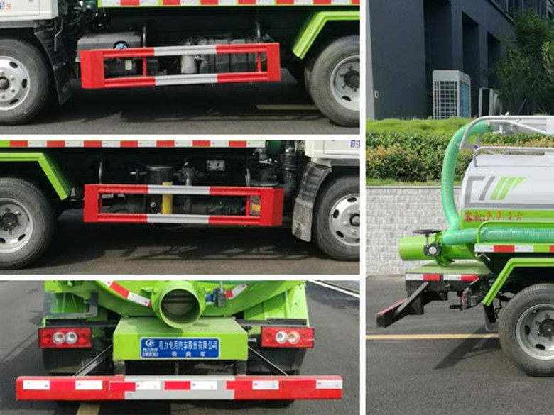 福田藍牌(3方)吸糞車