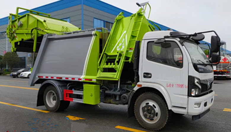 垃圾分類(lèi)壓縮式垃圾轉(zhuǎn)運(yùn)車(chē)