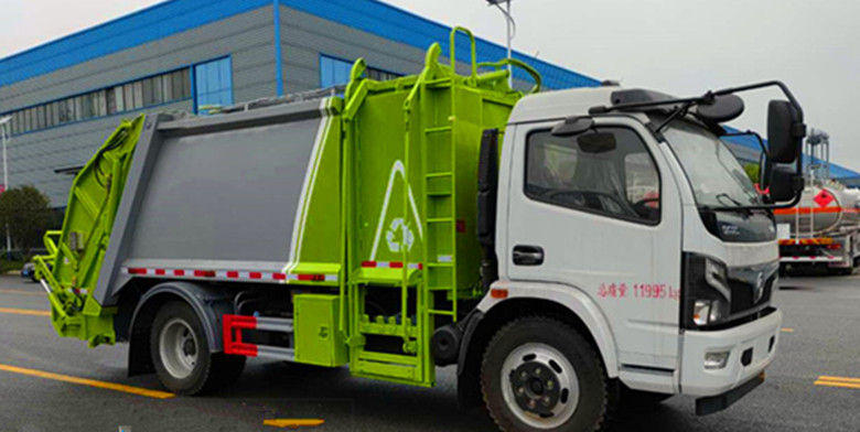 垃圾分類(lèi)壓縮式垃圾轉(zhuǎn)運(yùn)車(chē)