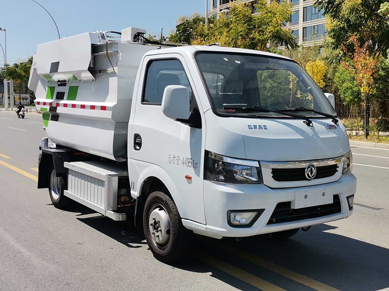 純電動(dòng)自裝卸式垃圾車(chē)