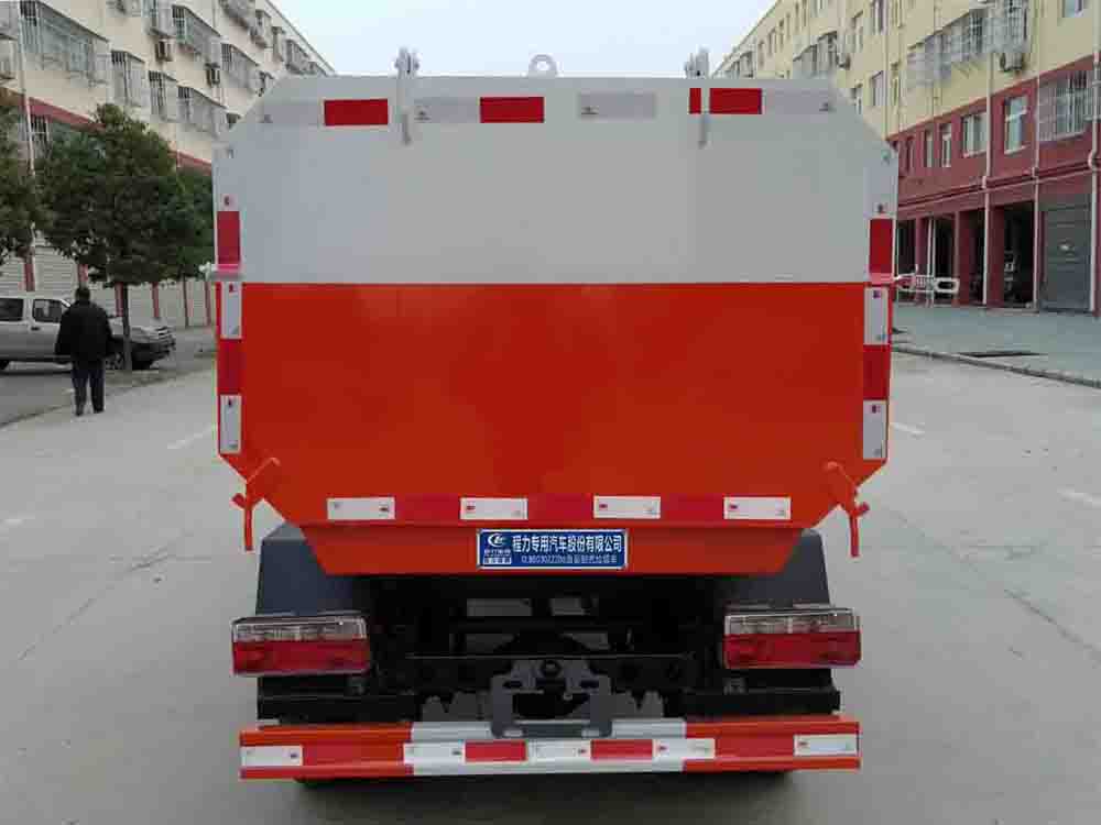 國(guó)六汽油自裝卸式(掛桶)垃圾車