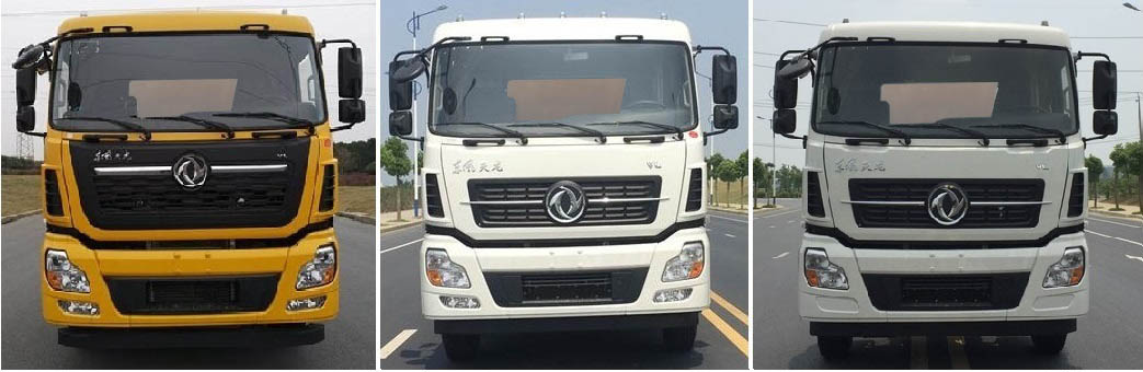 國(guó)六東風(fēng)后雙橋吸污車