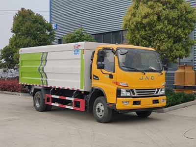 程力國(guó)六江淮密閉式桶裝垃圾車