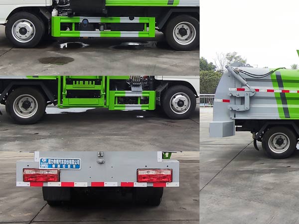 國六江淮藍(lán)牌餐廚垃圾車