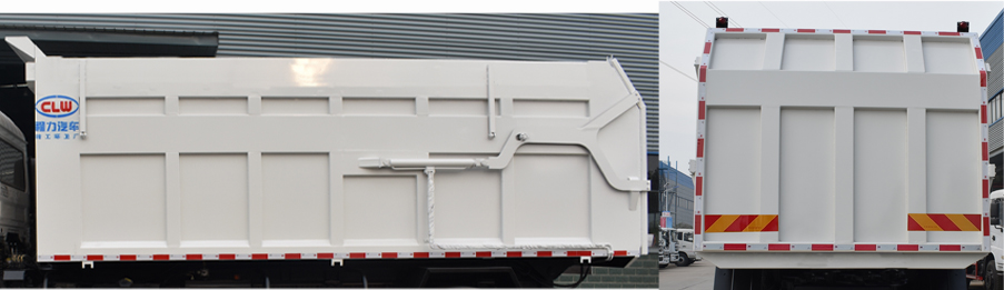 對接式垃圾車--壓縮站專用配套垃圾轉(zhuǎn)運(yùn)車