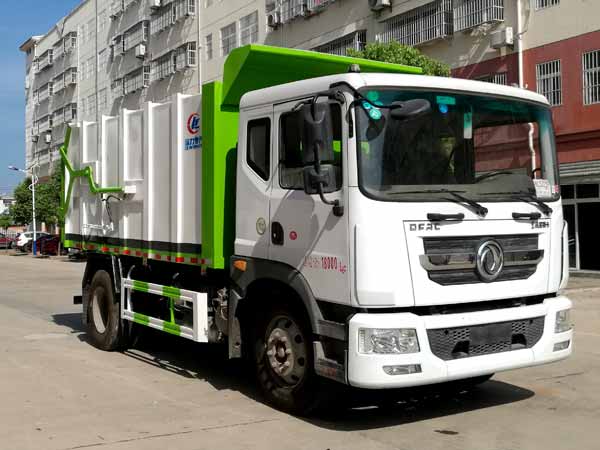 東風D9壓縮式對接垃圾車