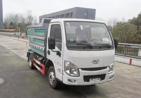 福田小型自裝卸式無泄露垃圾車