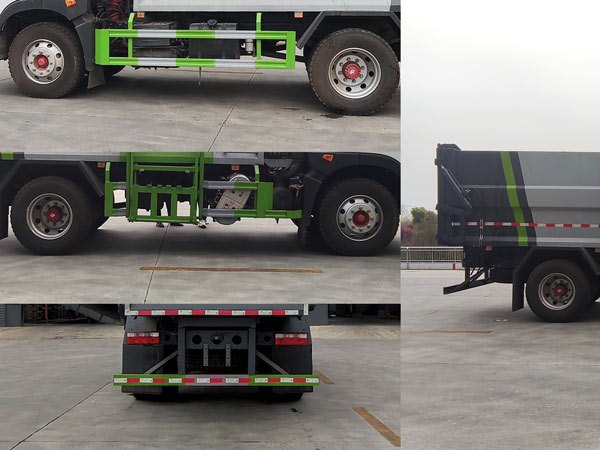 東風D9(12方）自裝卸式掛桶垃圾車