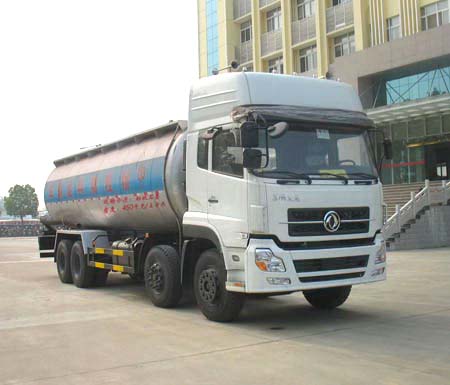 東風(fēng)天龍前四后八粉粒物料運輸車(DFL1311A3)