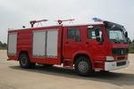 重汽豪濼單橋干粉消防車