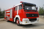 斯太爾單橋水罐消防車8噸