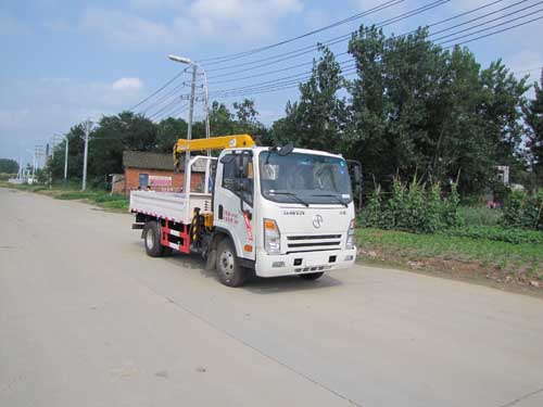 江淮國(guó)五隨車(chē)起重運(yùn)輸車(chē)