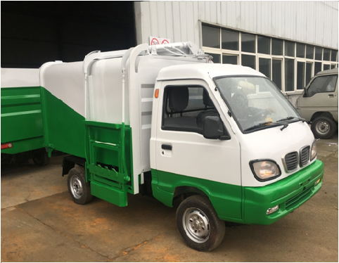 電動四輪掛桶式垃圾車